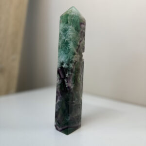 Extra Large Snow Flake Flourite Tower